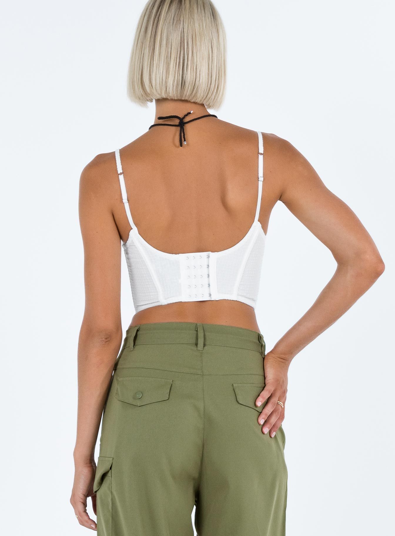 Nara Corset Top Ivory sold by Princess Polly product image thumbnail 5