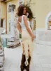 Unconditional Ruffle Midi Skirt Cream sold by Princess Polly