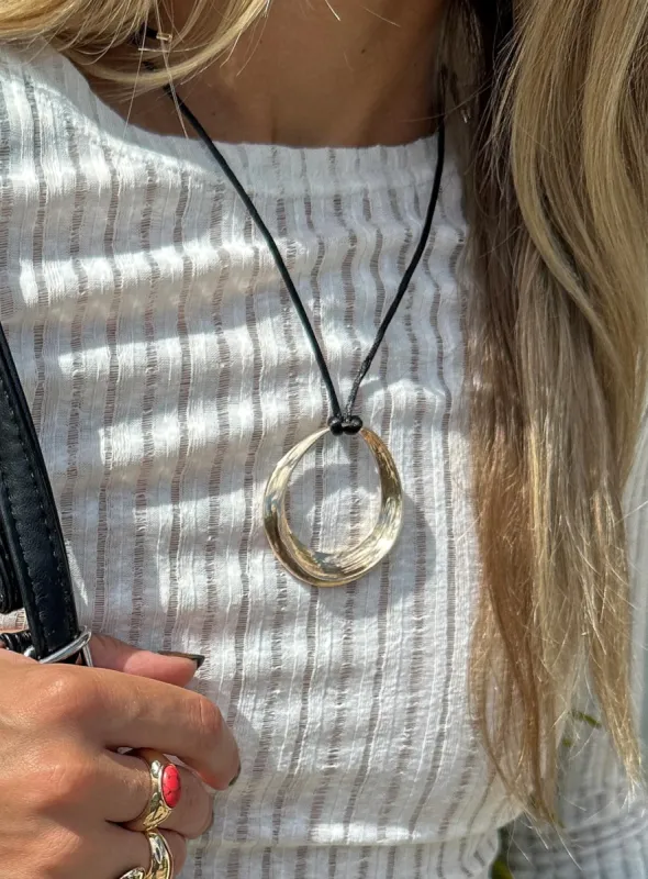 Zakai Necklace Gold sold by Princess Polly