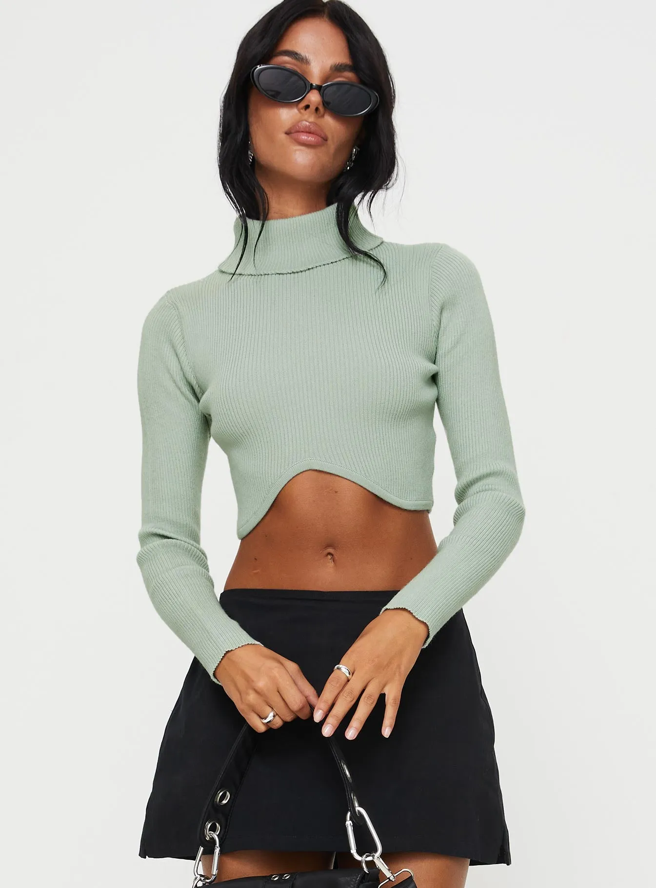 Caplick Long Sleeve Top Green sold by Princess Polly product image thumbnail 2