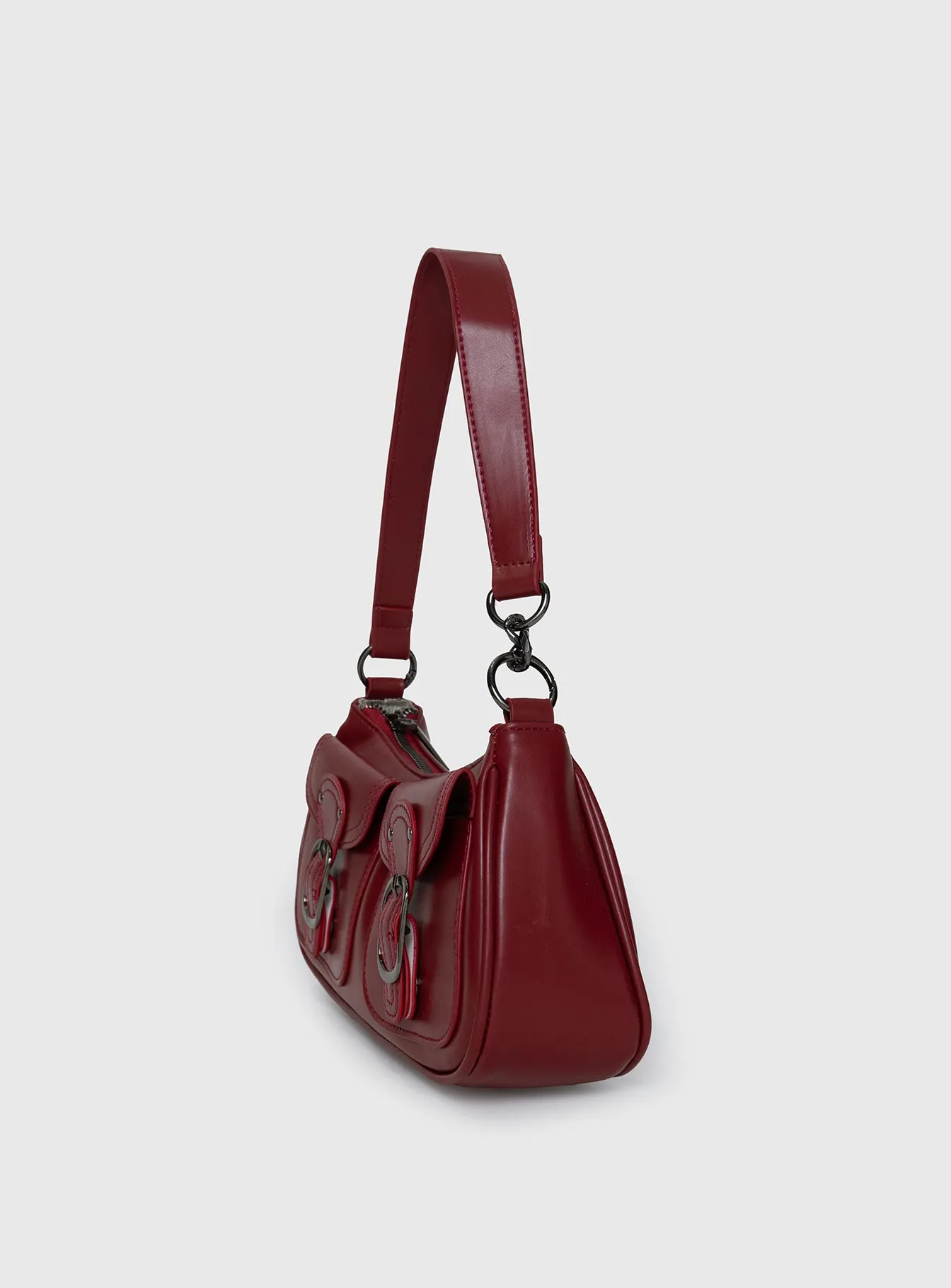 Jayalen Shoulder Bag Red sold by Princess Polly product image thumbnail 3