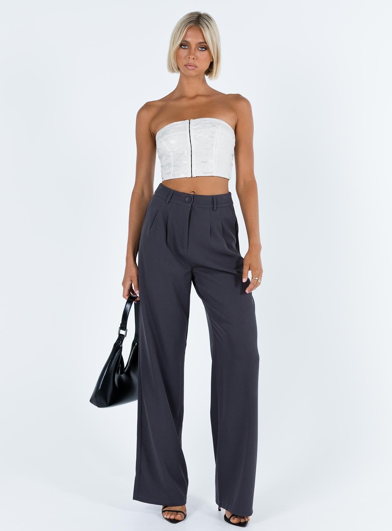 Balcer Top White sold by Princess Polly product image thumbnail 3