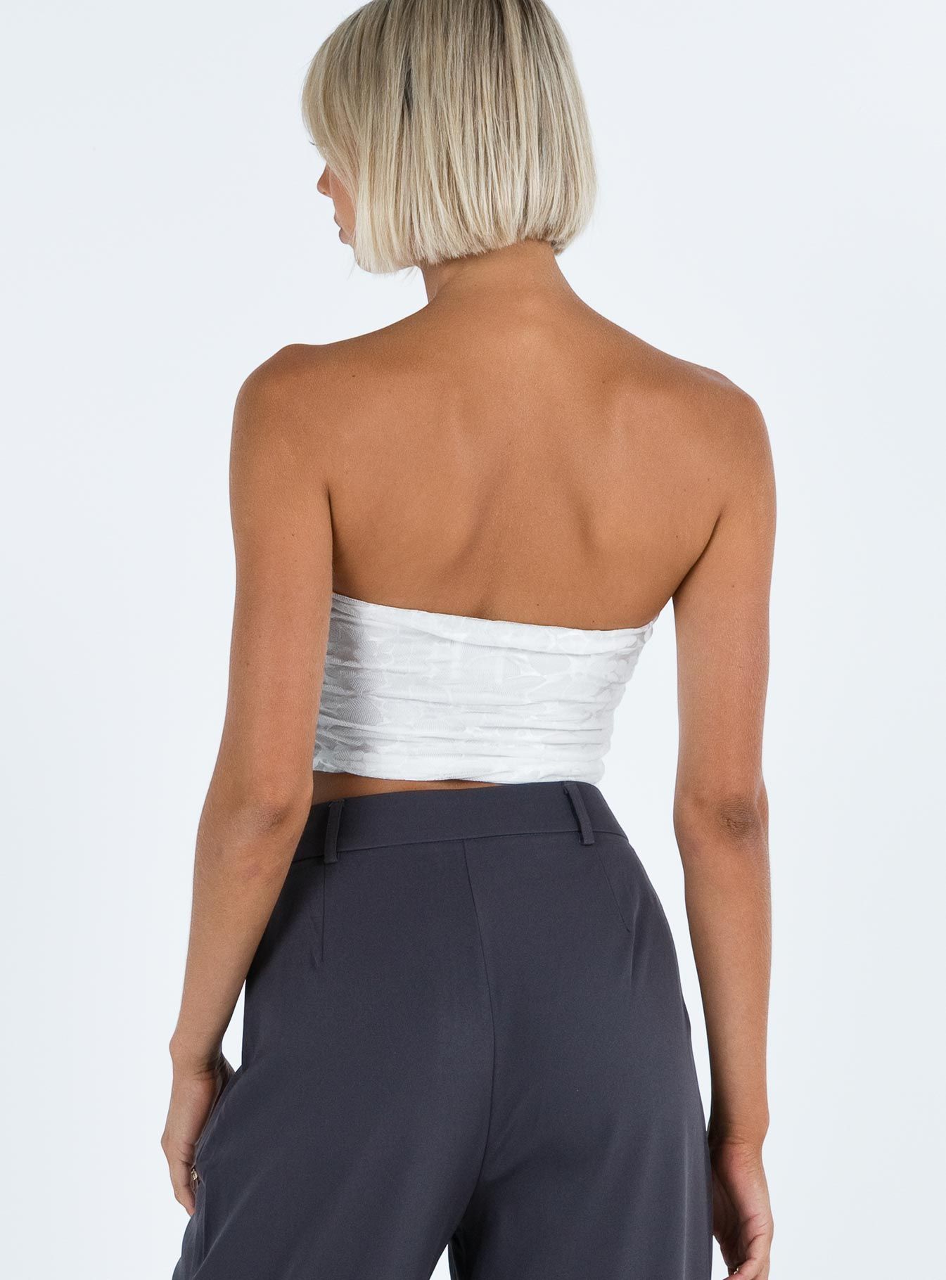 Balcer Top White sold by Princess Polly product image thumbnail 5