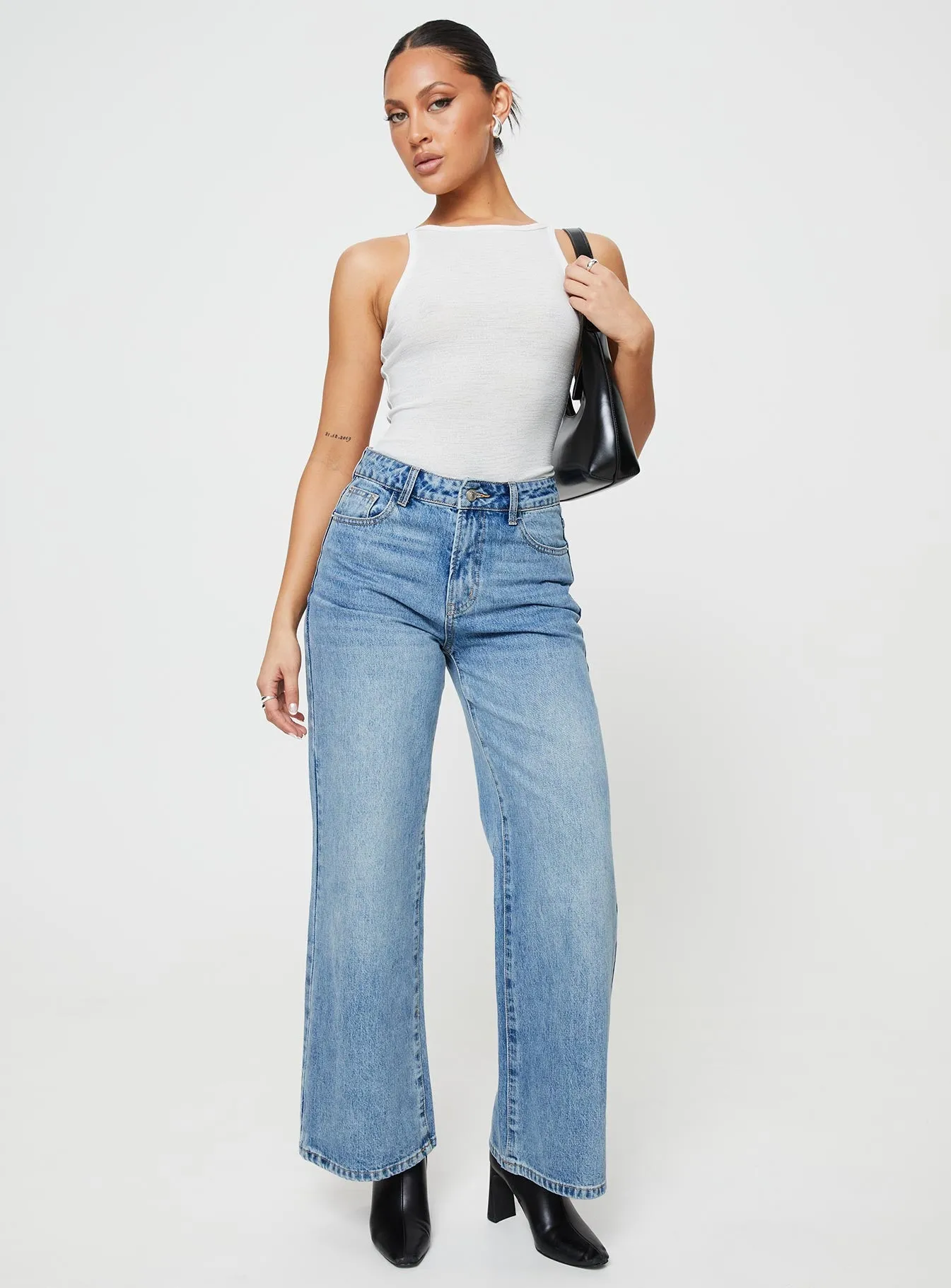 Mayrelle Bodysuit White sold by Princess Polly product image thumbnail 3