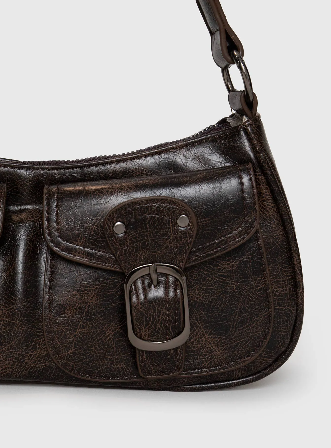 Jayalen Shoulder Bag Brown sold by Princess Polly product image thumbnail 5