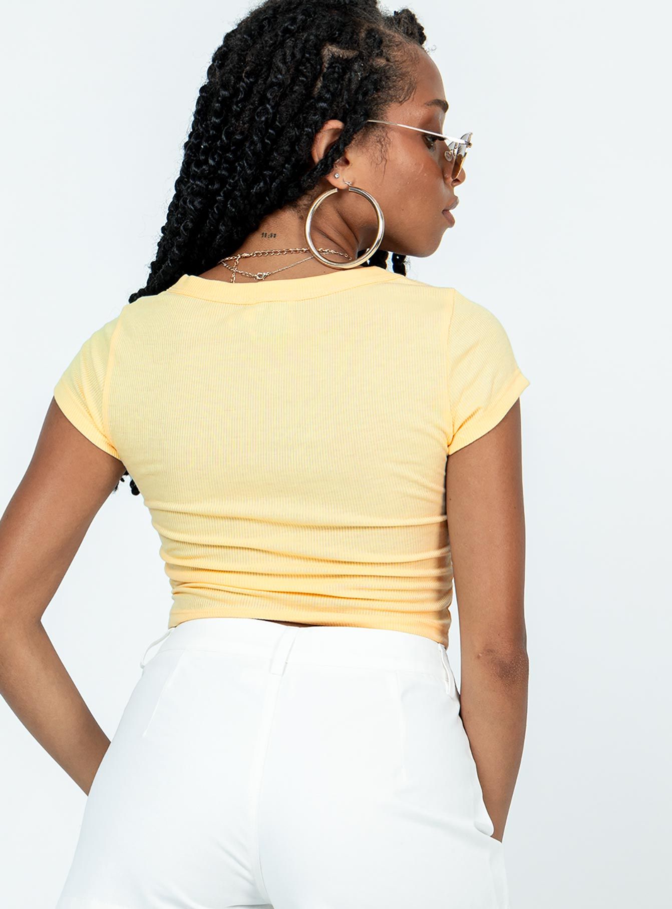 Kerri Top Cream sold by Princess Polly product image thumbnail 4