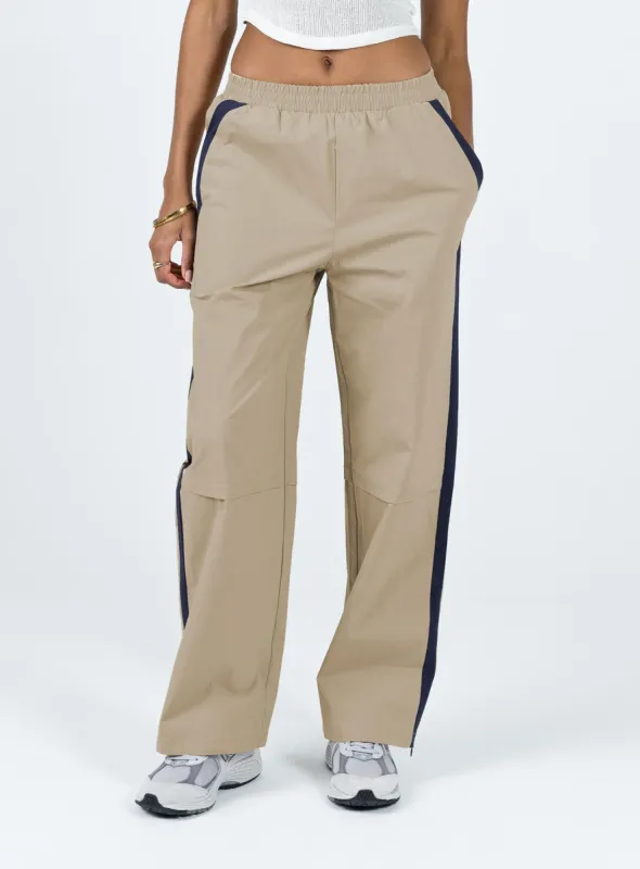 Cayman Pant Beige sold by Princess Polly