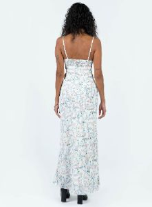 Fairholm Maxi Dress White / Floral sold by Princess Polly