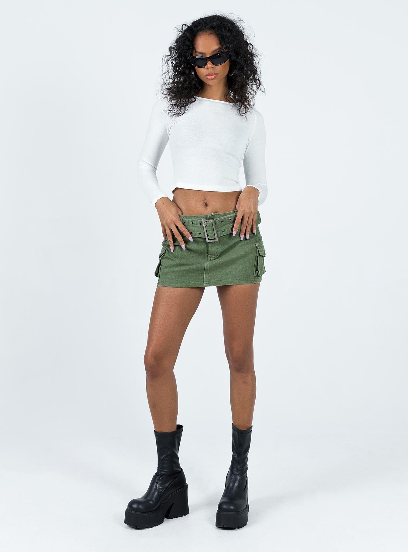 Gadigal Long Sleeve Top White sold by Princess Polly product image thumbnail 3