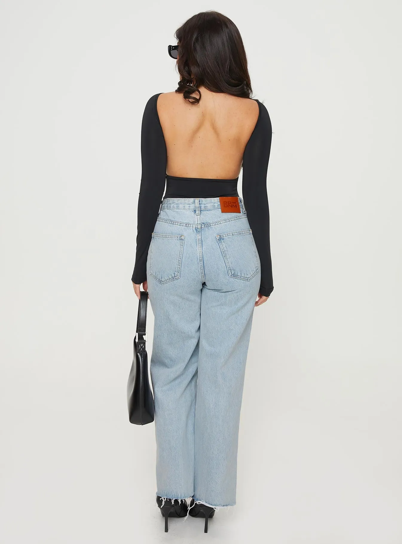 Arlington Straight Leg Denim Jeans Light Wash Petite sold by Princess Polly product image thumbnail 5