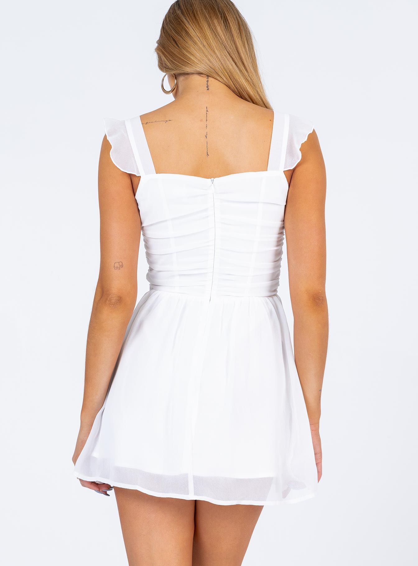 So Sweet Mini Dress White sold by Princess Polly product image thumbnail 5