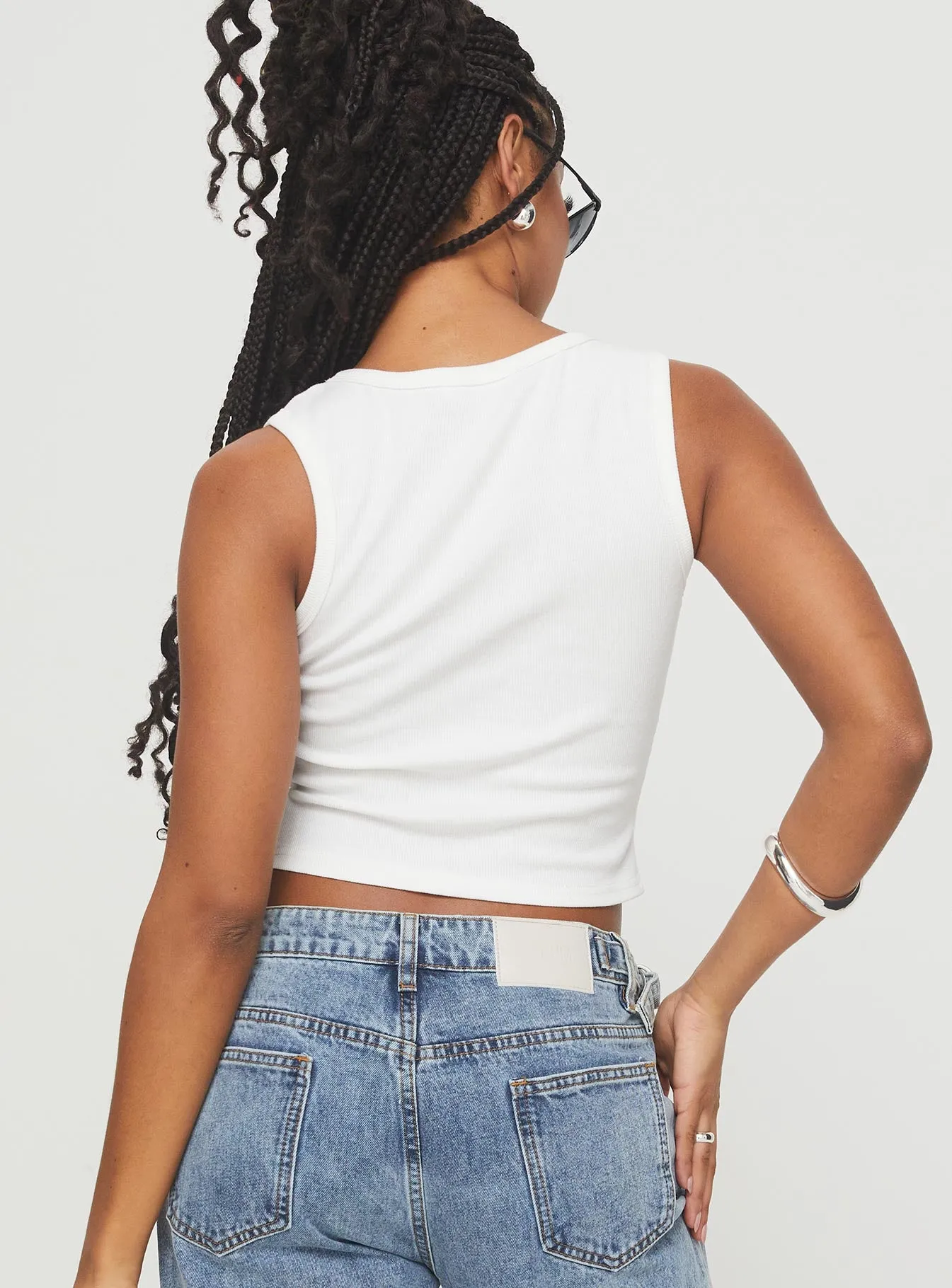 Somer Top White sold by Princess Polly product image thumbnail 5