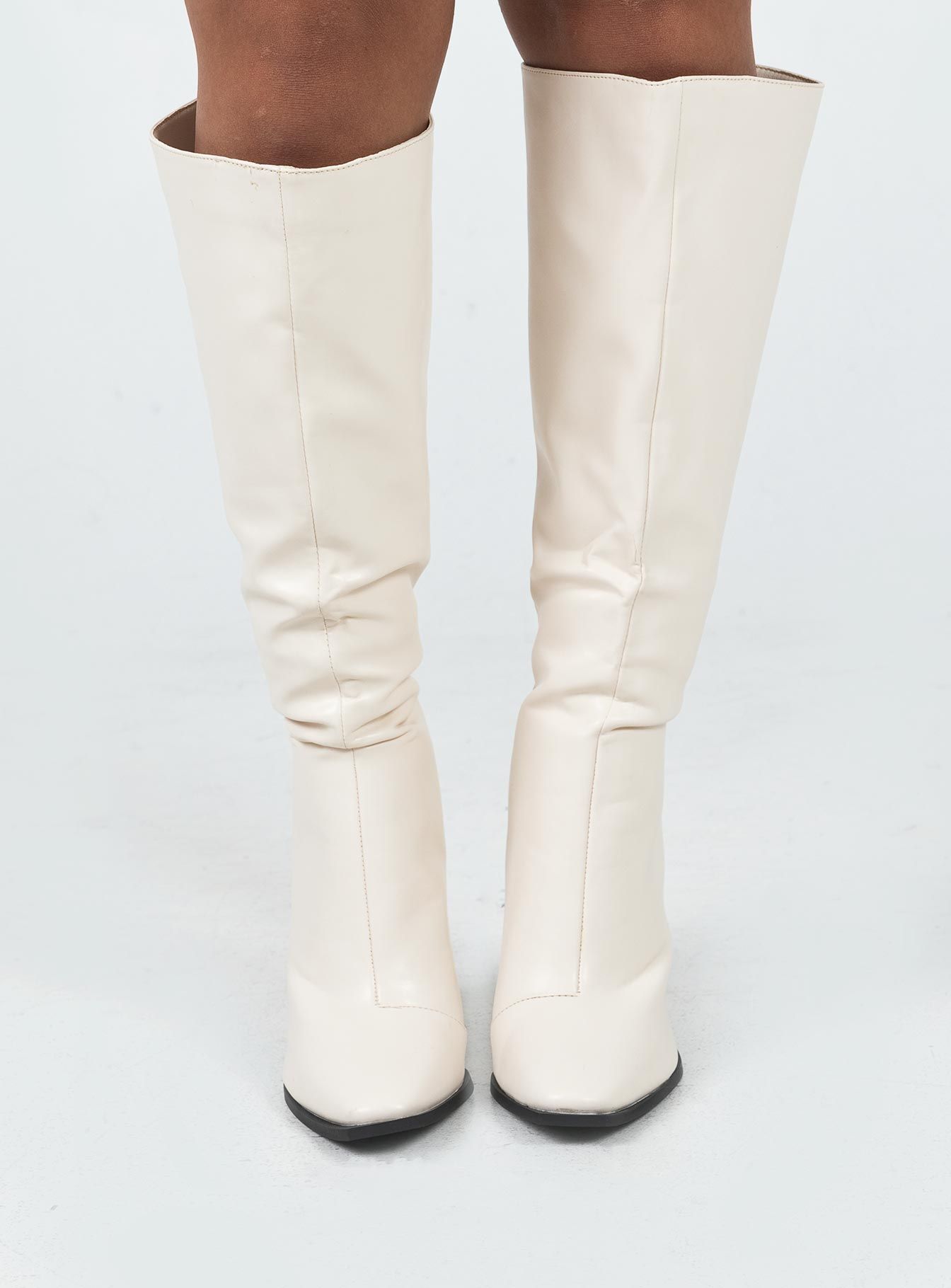 Keeley Boots Vanilla sold by Princess Polly product image thumbnail 2