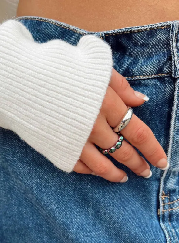 Kenar Ring Pack Silver sold by Princess Polly