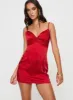 Ambre Mini Dress Red sold by Princess Polly