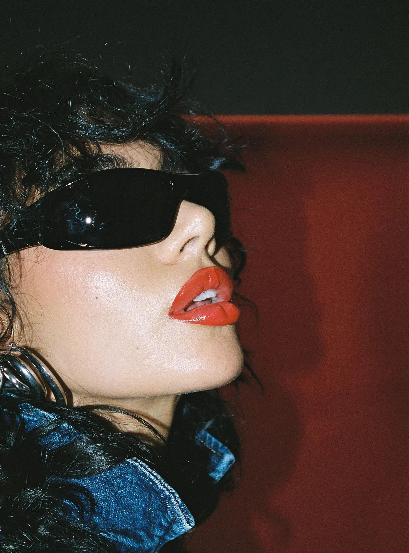 Rave On Sunglasses Black sold by Princess Polly product image thumbnail 5