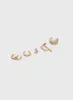 Cuffing Season Earring Pack Gold sold by Princess Polly