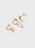 Gimmie Earring Pack Gold sold by Princess Polly