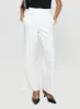 Jazzar Pocket Detail Pleated Pant White Petite sold by Princess Polly