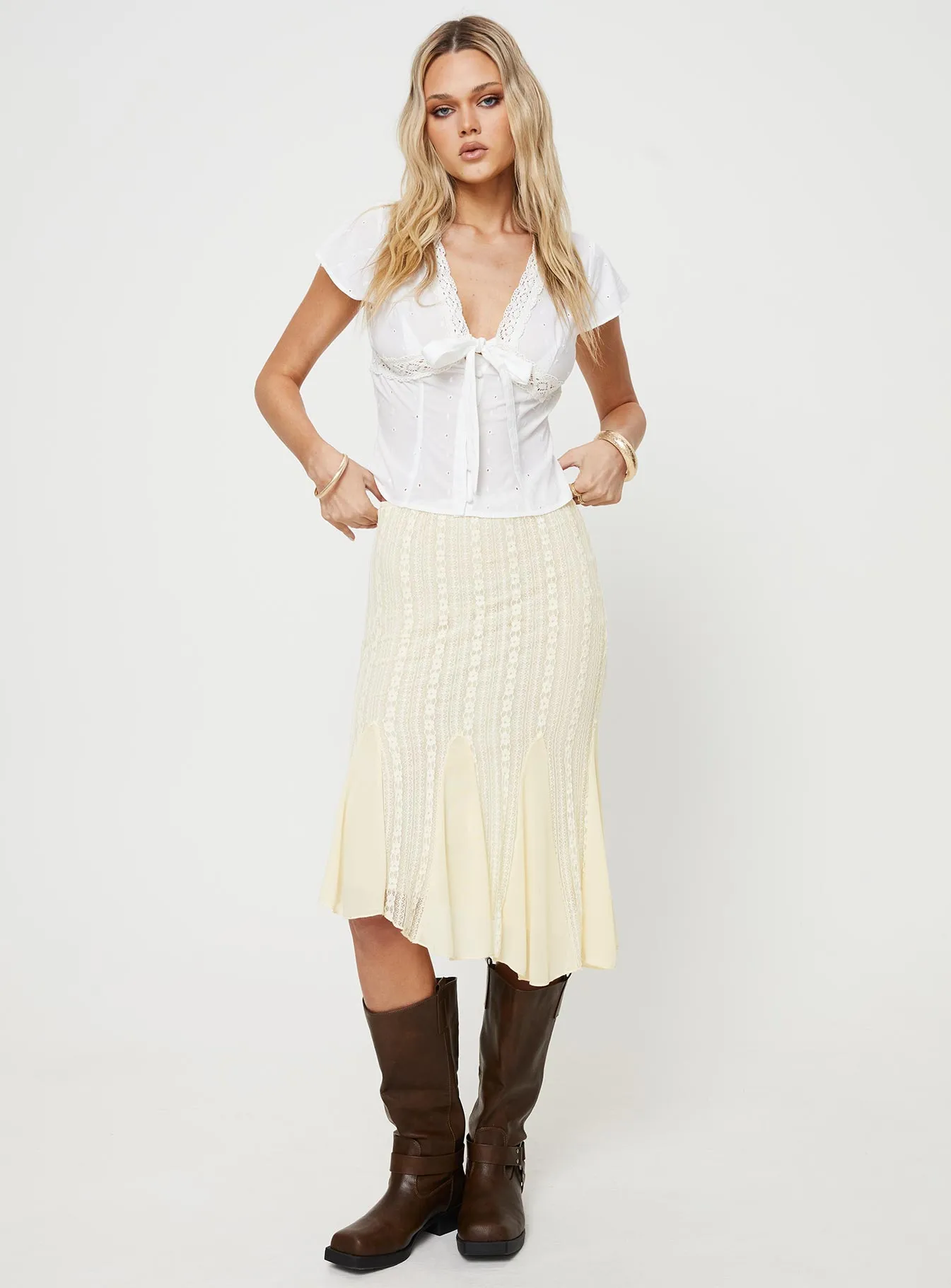 Tullock Top White sold by Princess Polly product image thumbnail 3