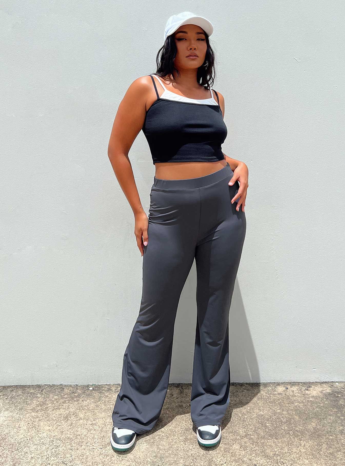 Vellgrove Pants Grey sold by Princess Polly