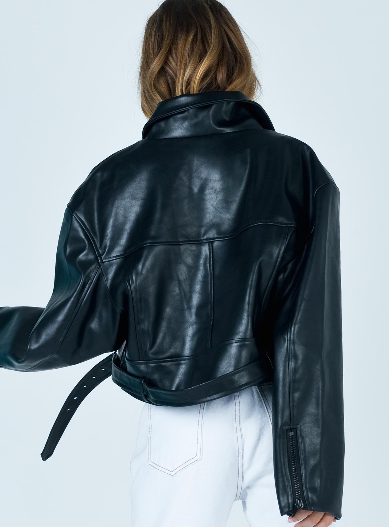 Staten Island Jacket Black sold by Princess Polly product image thumbnail 5