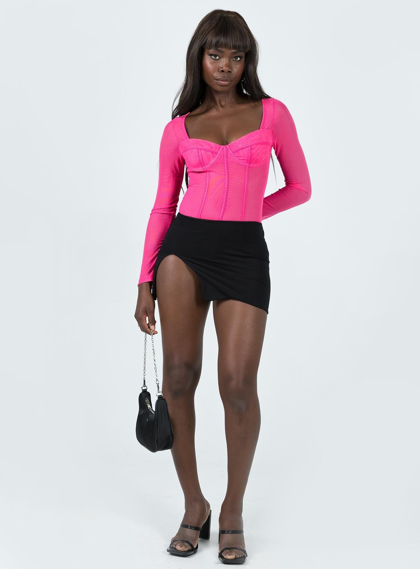 Leonie Bodysuit Pink sold by Princess Polly product image thumbnail 2