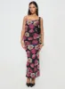 Auley Maxi Dress Multi / Red Floral sold by Princess Polly