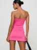Electric Avenue Strapless Mini Dress Pink sold by Princess Polly