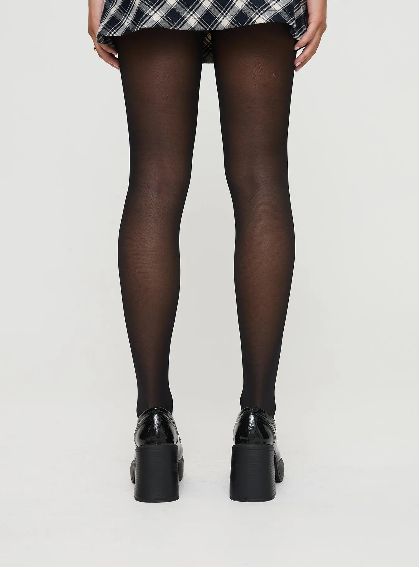 Gravin Sheer Stockings Black sold by Princess Polly product image thumbnail 4