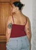 Sampson Top Burgundy Curve sold by Princess Polly