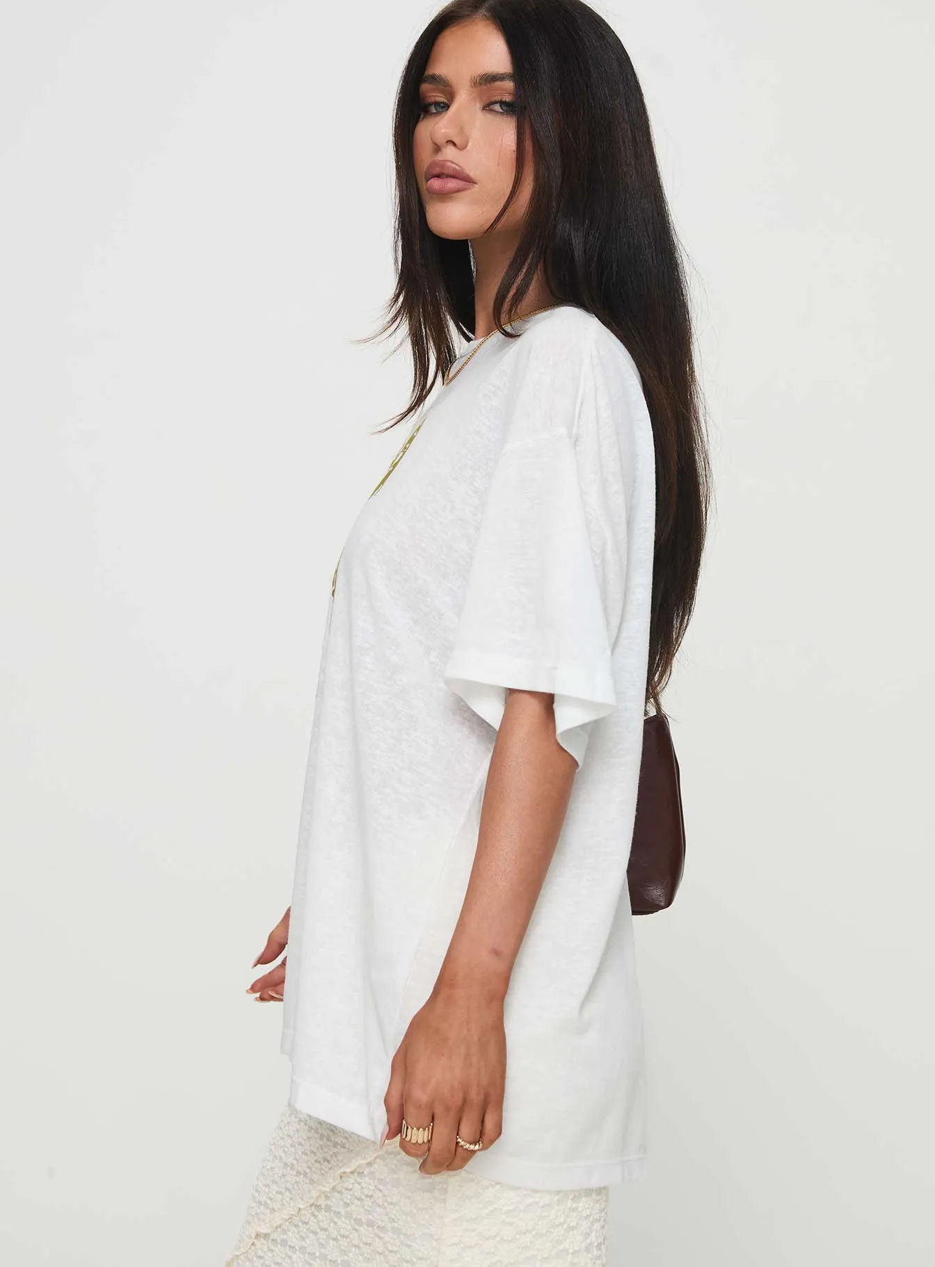 Nozomi Tee White sold by Princess Polly product image thumbnail 4