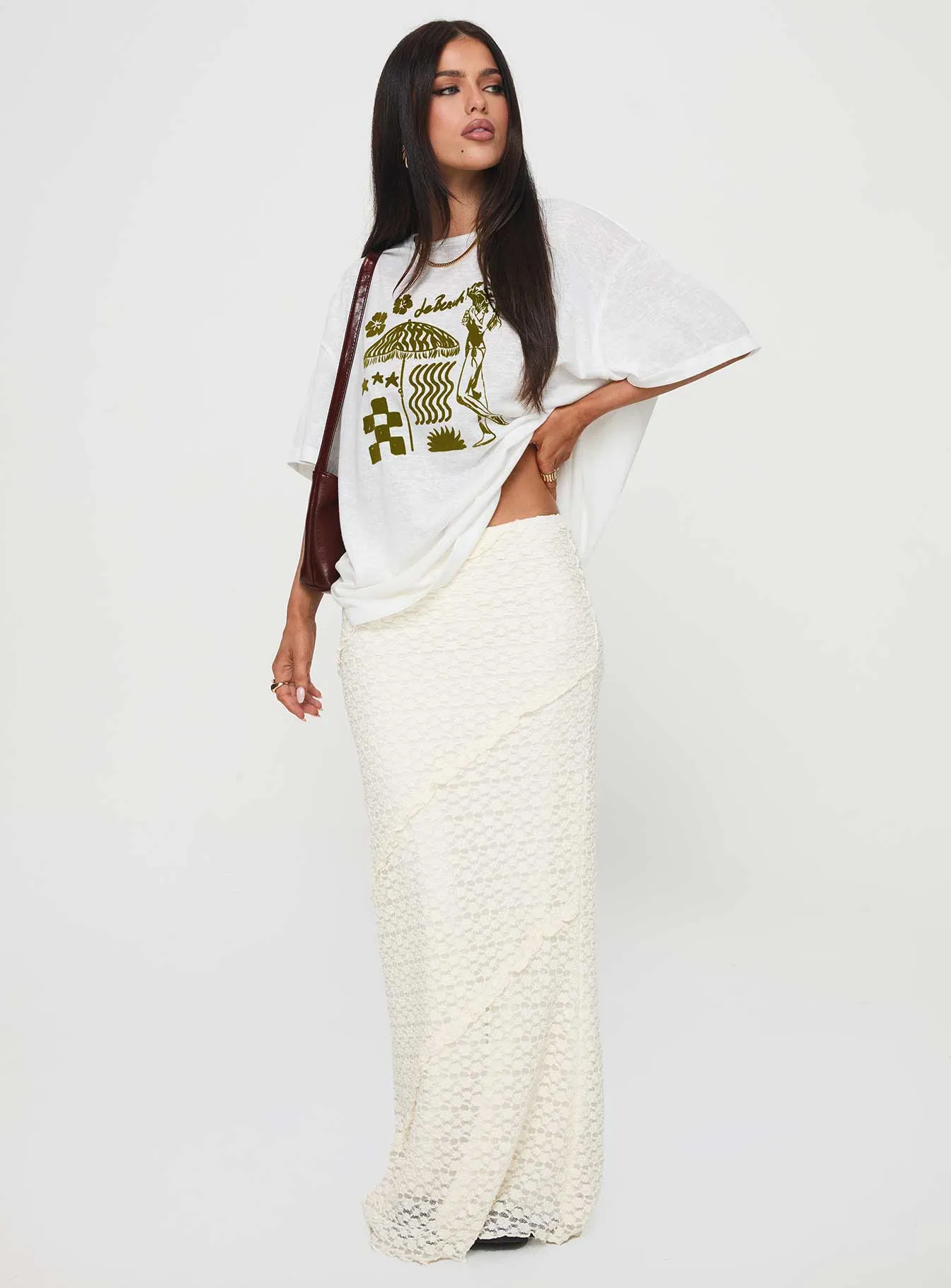 Nozomi Tee White sold by Princess Polly product image thumbnail 3