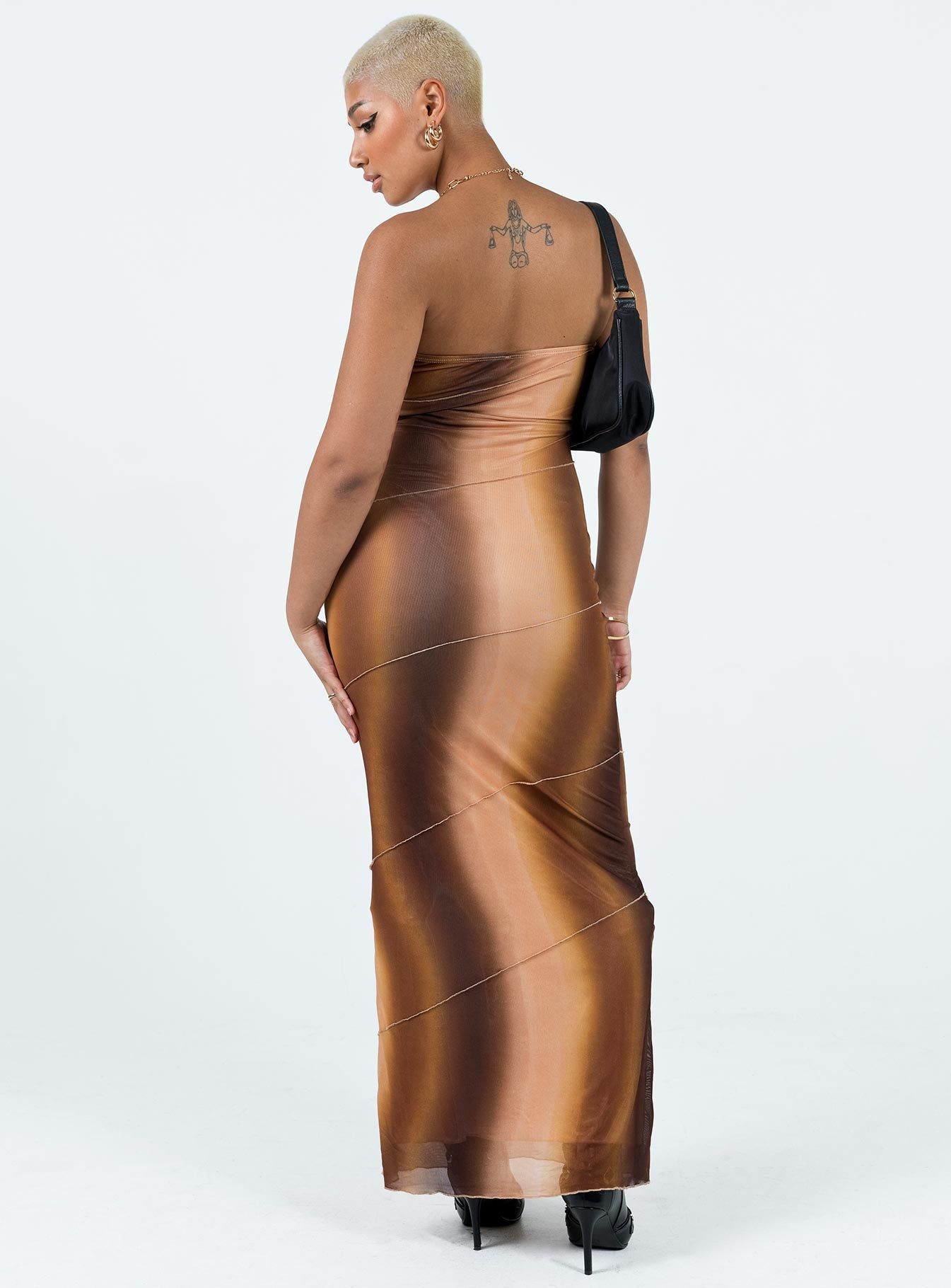 Luela Maxi Dress Brown sold by Princess Polly product image thumbnail 5
