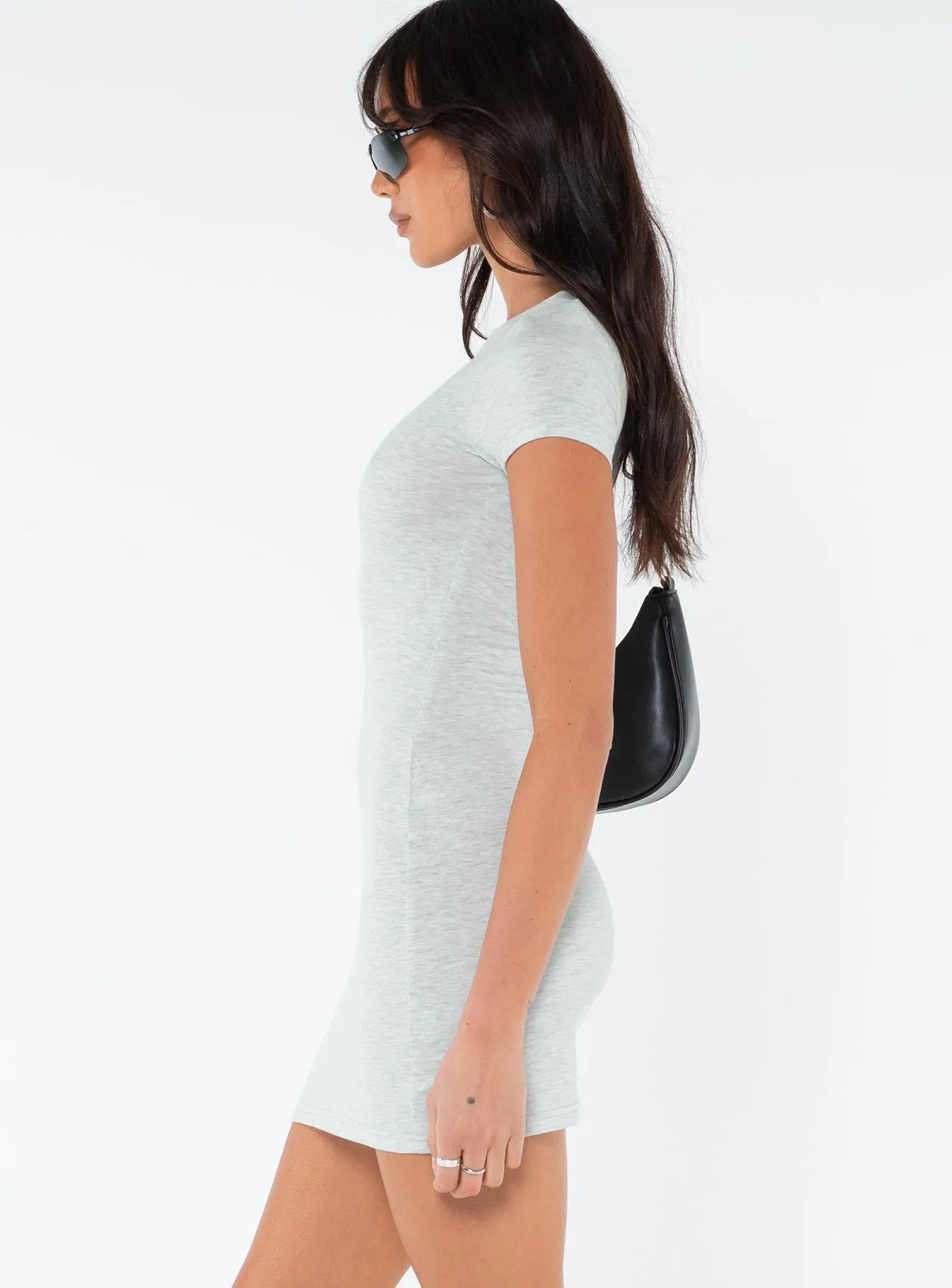 Lex Mini Dress Grey sold by Princess Polly product image thumbnail 4