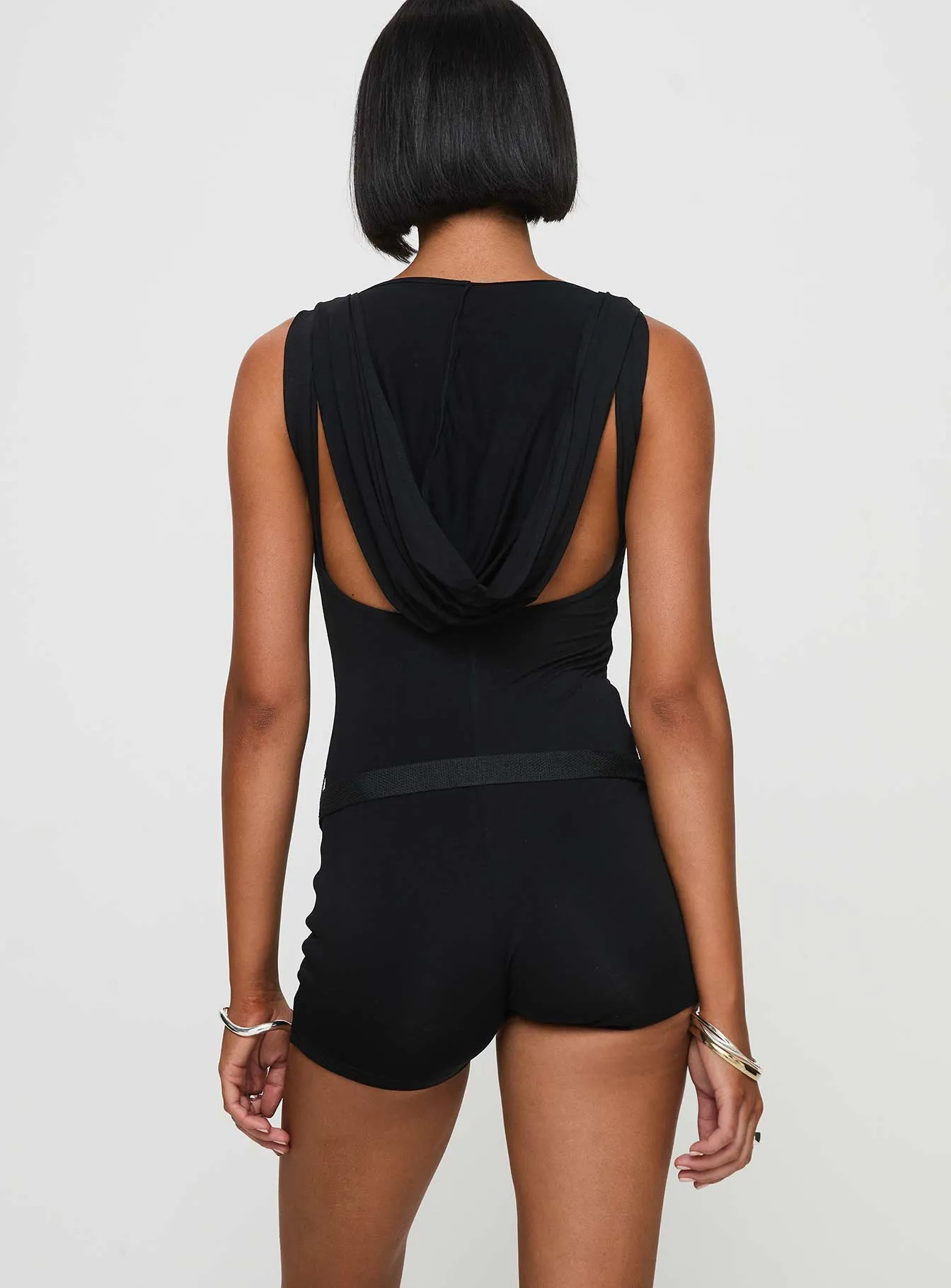 Hillas Romper Black sold by Princess Polly product image thumbnail 5