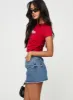 Jellicoe Spliced Denim Skirt Multi Wash Lower Impact sold by Princess Polly