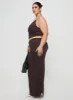 Hostona Maxi Skirt Mutli Curve sold by Princess Polly