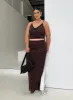 Hostona Maxi Skirt Mutli Curve sold by Princess Polly
