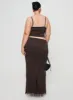 Hostona Maxi Skirt Mutli Curve sold by Princess Polly