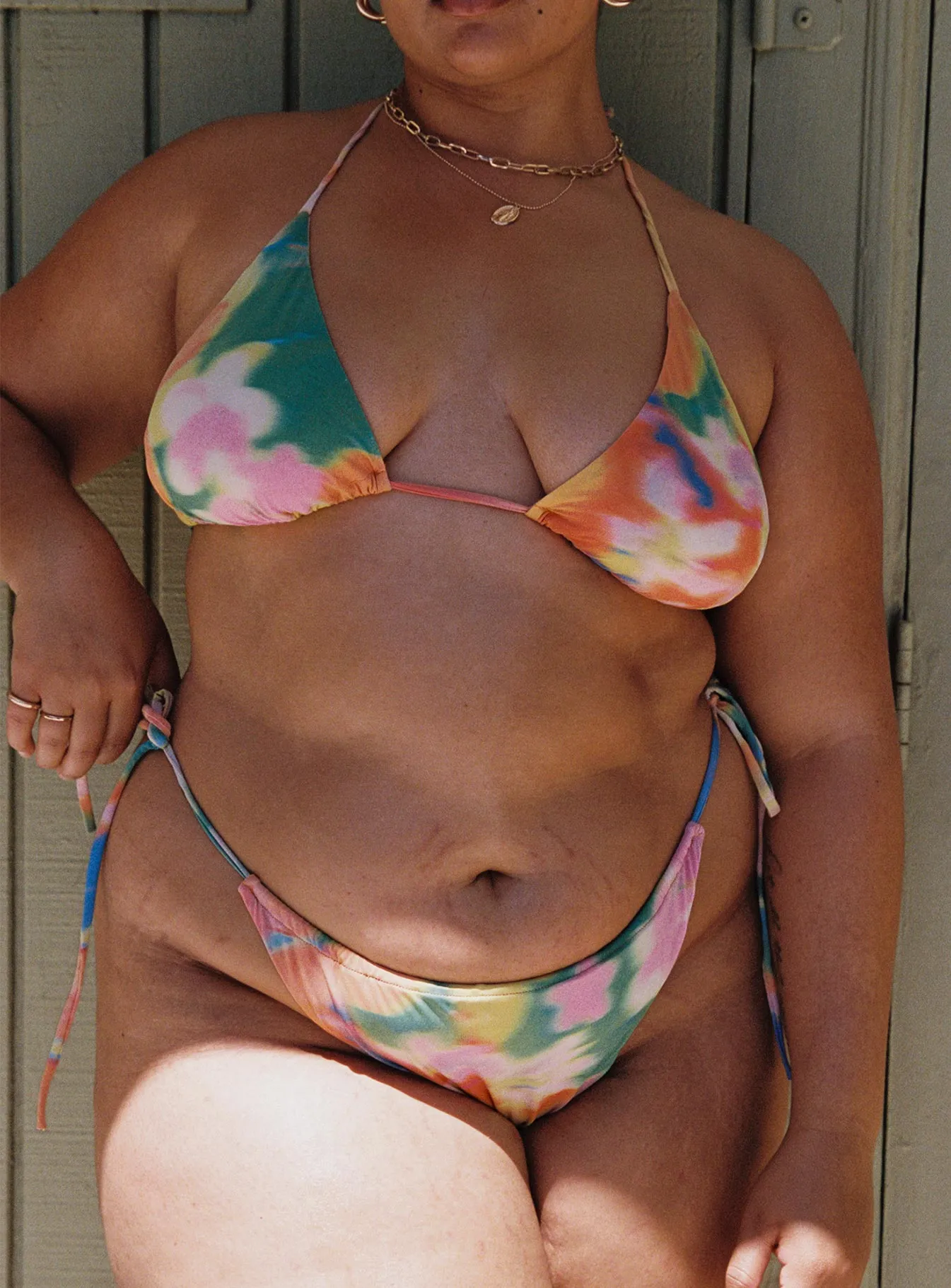 Teyana Bikini Top Floral Multi Curve sold by Princess Polly product image thumbnail 2