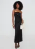 Jaquelin Maxi Dress Black sold by Princess Polly