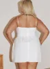 Mckilah Mini Dress White Curve sold by Princess Polly