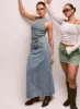 McGuane Denim Midi Skirt Petite sold by Princess Polly