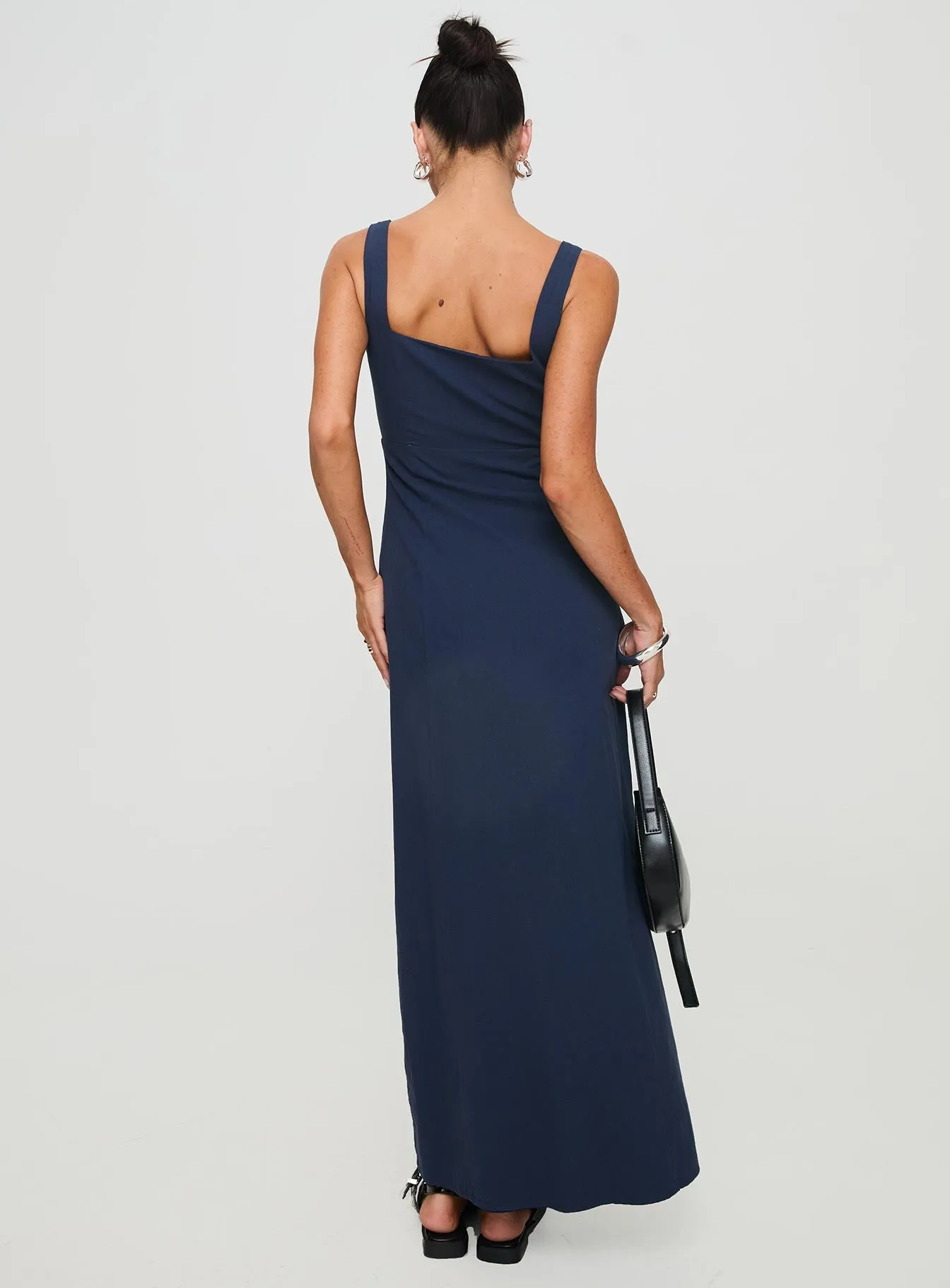 Vaugn Maxi Dress Navy sold by Princess Polly product image thumbnail 5
