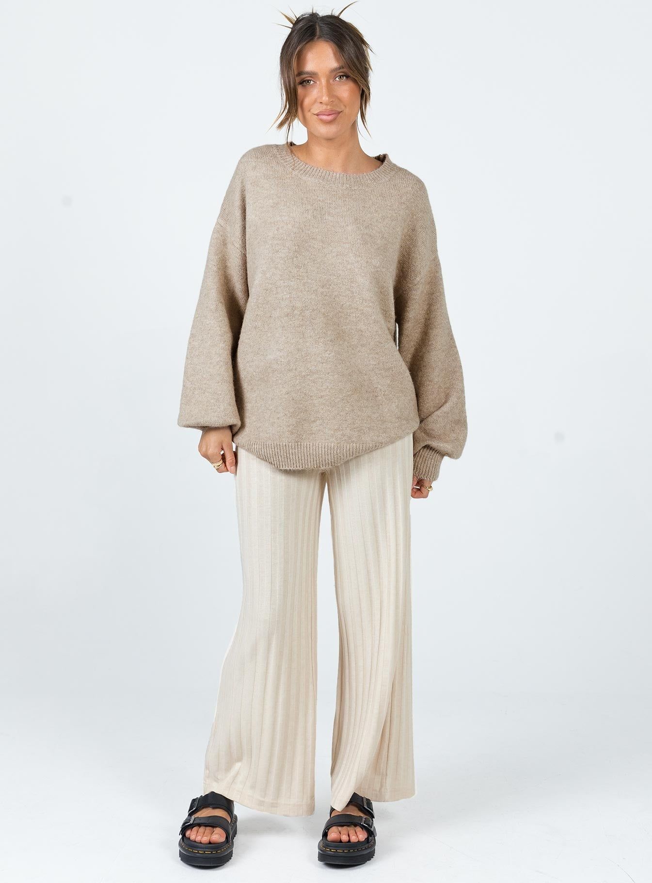Ryanna Sweater Beige sold by Princess Polly product image thumbnail 3