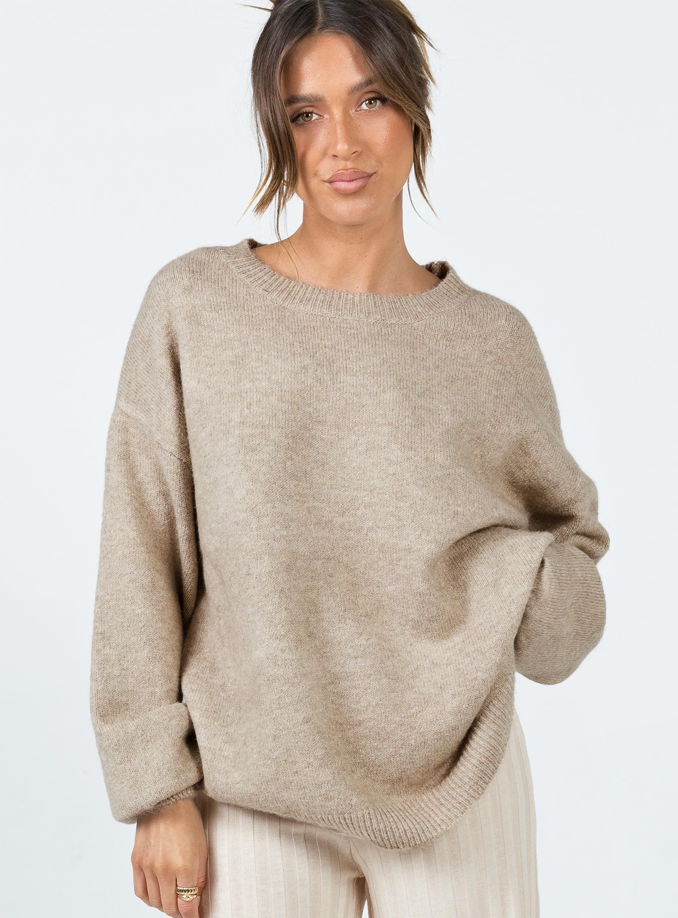 Ryanna Sweater Beige sold by Princess Polly product image thumbnail 2