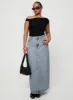 McGuane Denim Midi Skirt Petite sold by Princess Polly