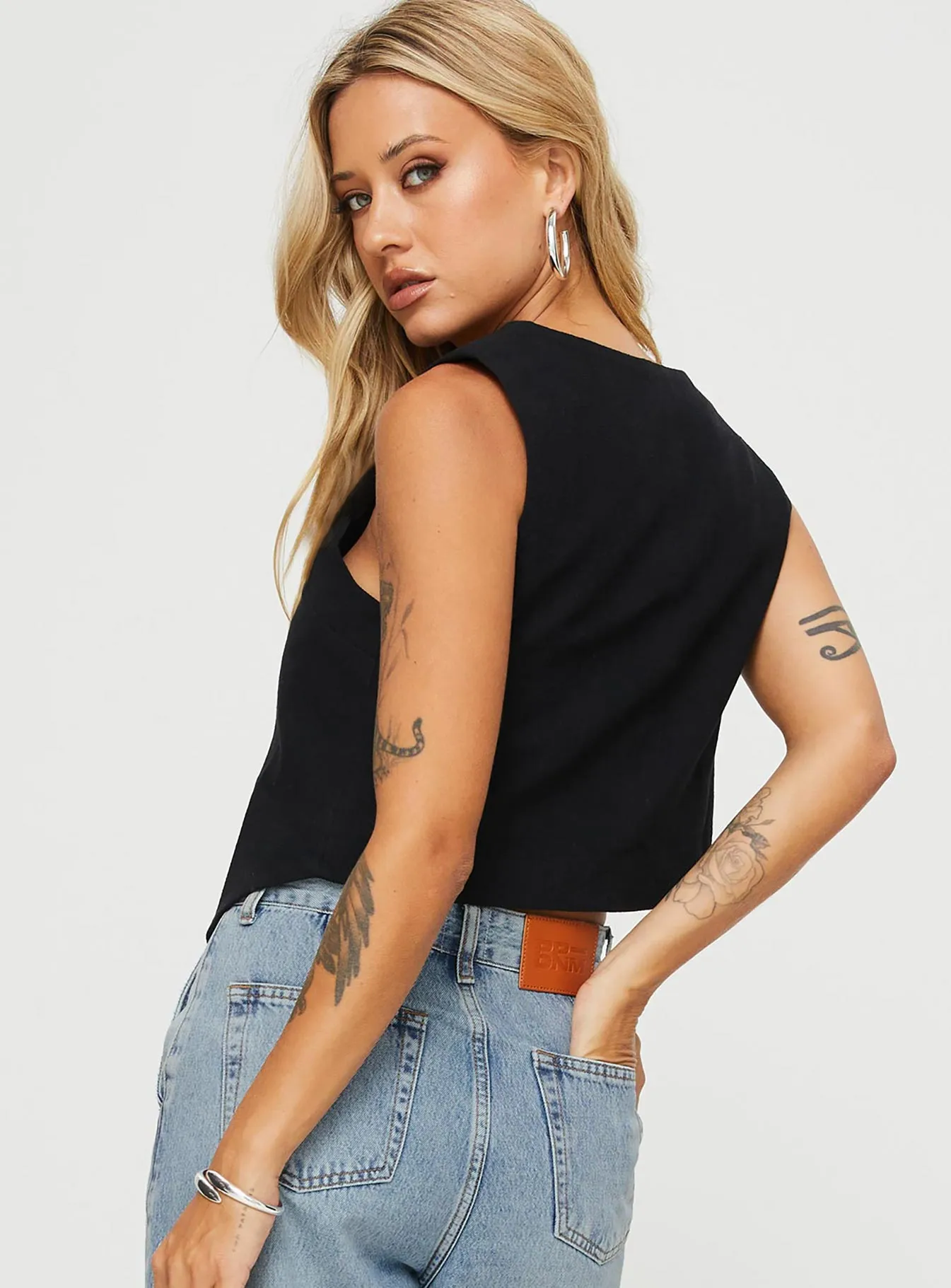 Leo Vest Black sold by Princess Polly product image thumbnail 5