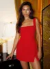Bombshell Mini Dress Red sold by Princess Polly